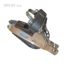 Blok pojedynczy zaczepem,kipą,uchem,knagą(od dołu)