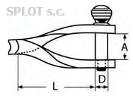 Szekla płaska, skręcona A4 nr.  5
