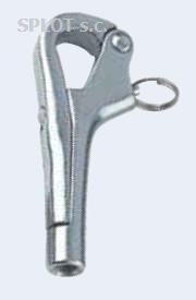 Zapięcie hakowe "Pelikan" A4  M8x100