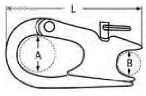 Szekla zatrzaskowa (szotowa) A4 52