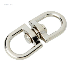 Krętlik niklowany 4 mm