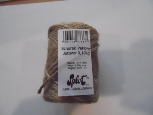 Sznur Pakowy Jutowy 0.10 KG