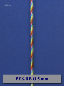 linka Pes Rainbow fi  5mm
