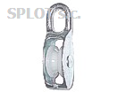 Bloczek pojedyńczy z plastikowym kółkiem 40mm