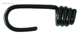 Zaczep liny gumowej fi:10 czarny