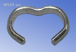 Zacisk metalowy ocynkowany fi 4-6 mm